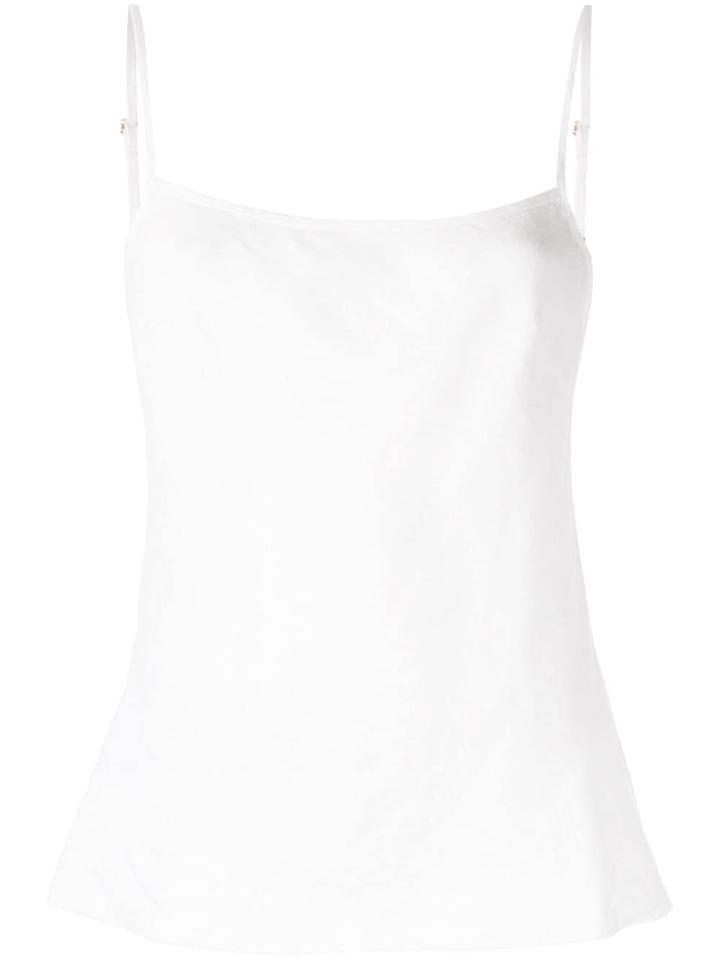 Venroy Square Neck Cami - White