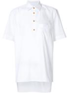 Vivienne Westwood Man Asymmetric Short Sleeve Shirt