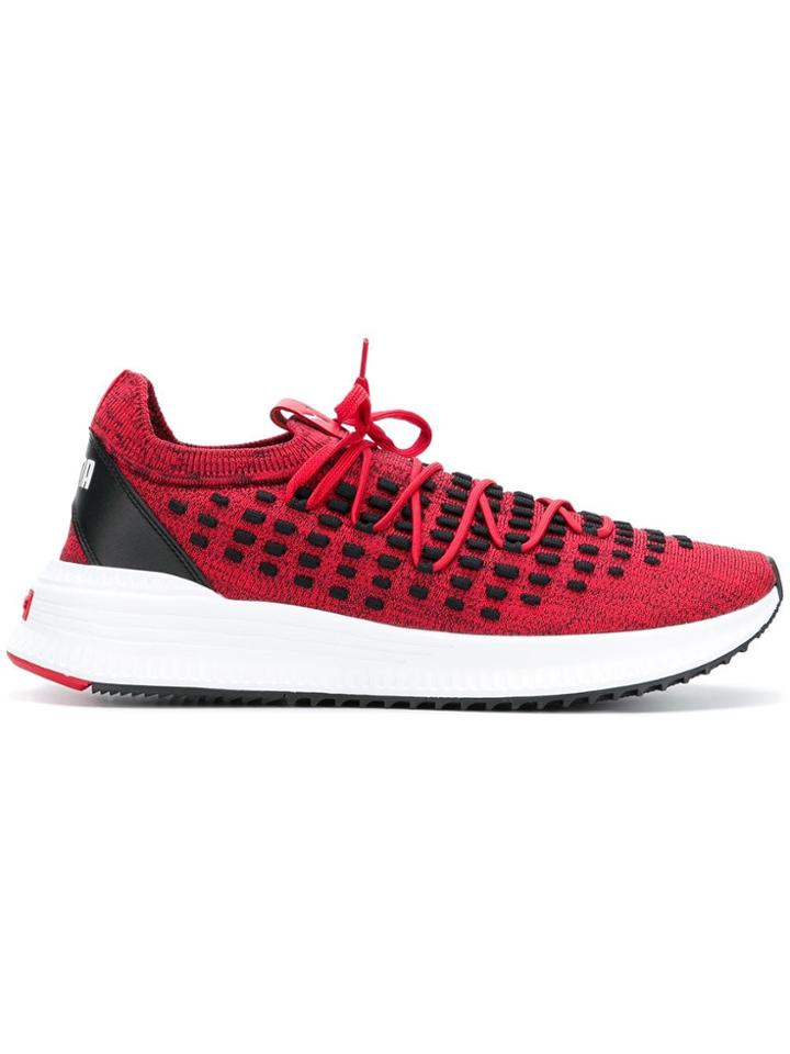 Puma Fusefit Knit Sneakers - Red