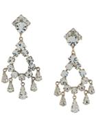 Susan Caplan Vintage Crystal Drop Earrings - Metallic
