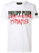 Philipp Plein Aloha Print T-shirt - White