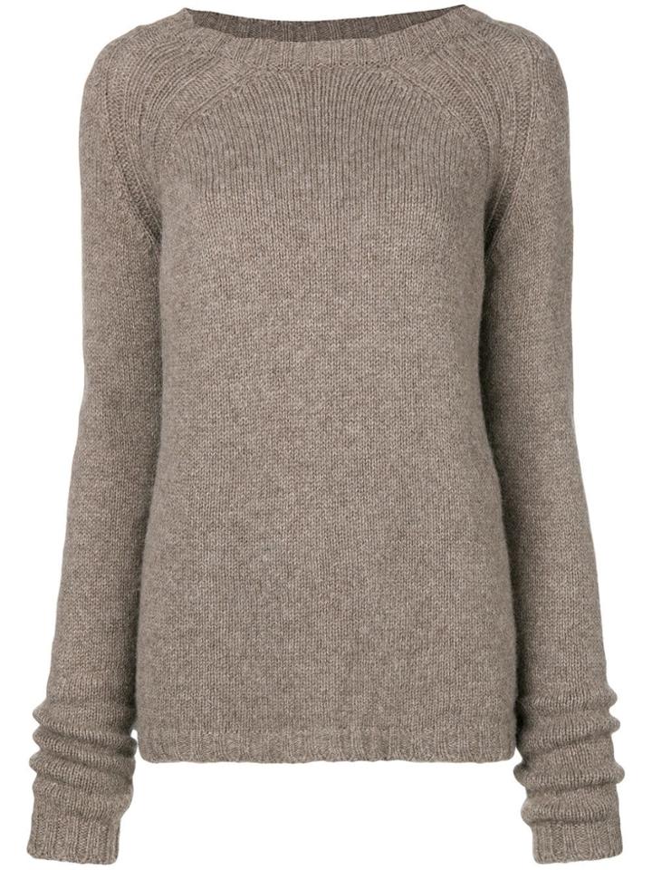 Kristensen Du Nord Round Neck Sweater - Brown