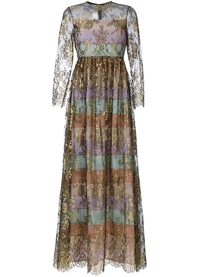 Huishan Zhang 'clarice' Maxi Dress