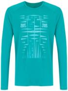 Track & Field Spaces Long Sleeved T-shirt - Blue