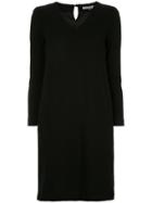 Han Ahn Soon Pleated Back Panel Dress - Black
