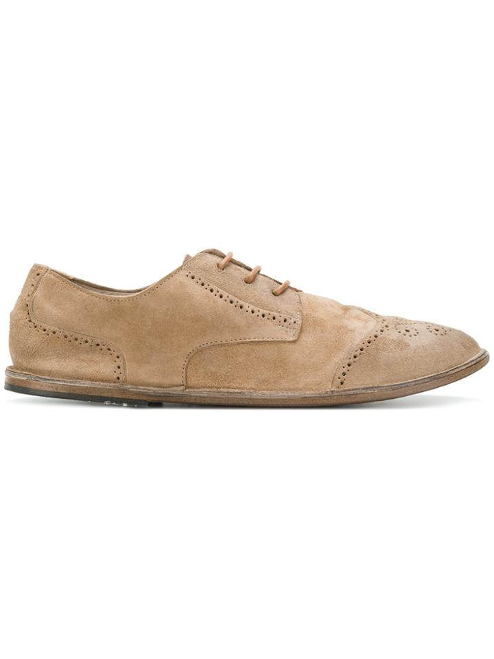 Marsèll Perforated Lace-up Shoes - Nude & Neutrals