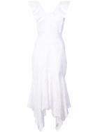 Jonathan Simkhai Embroidered Napkin Dress - White