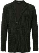 Issey Miyake Men Plissé Three-button Blazer - Black