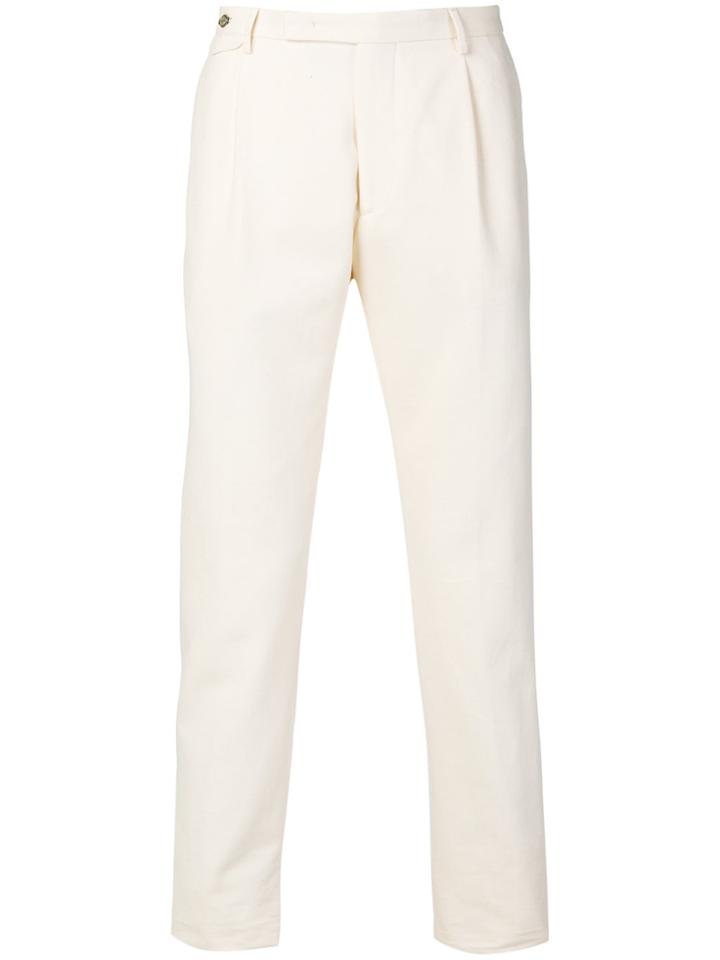 Tagliatore Straight-leg Trousers - Nude & Neutrals