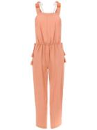 Nk Plain Jumpsuit - Pink