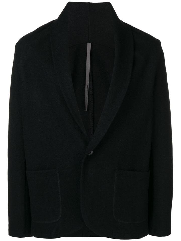Attachment Loose Fit Blazer - Black