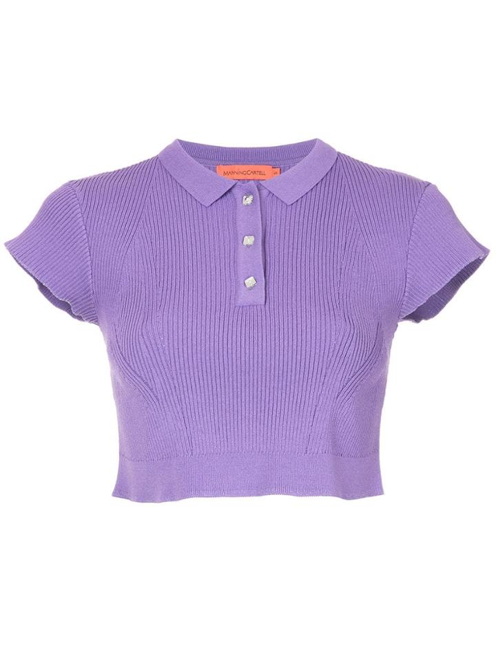 Manning Cartell Sublime Crop Top - Purple