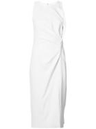 Cushnie Et Ochs Twisted Trim Dress - White