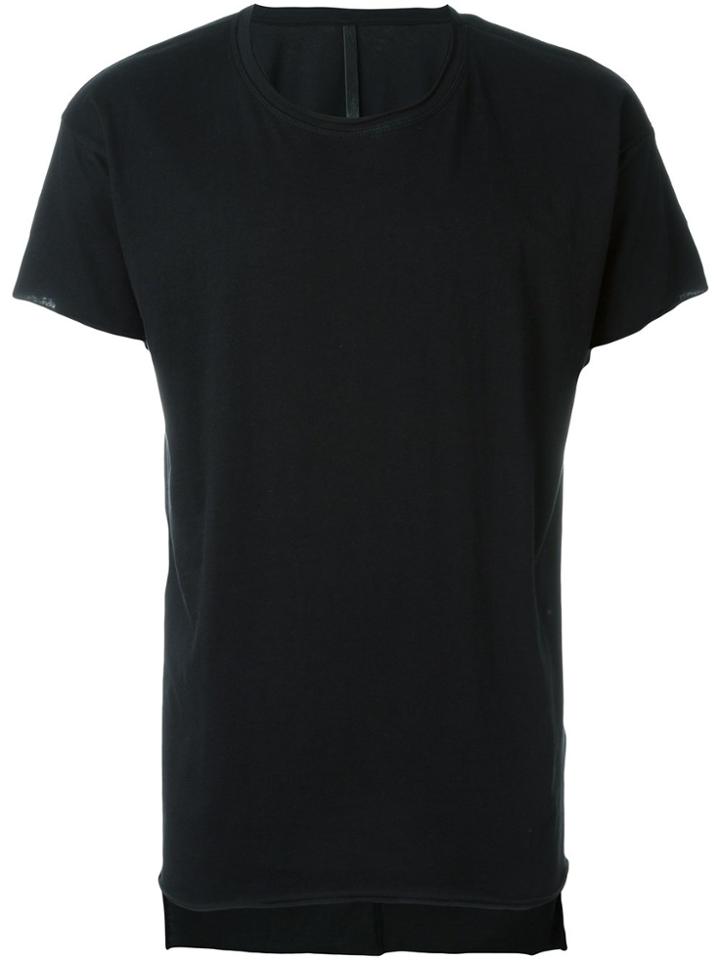 Barbara I Gongini Drop Tail T-shirt - Black