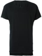 Barbara I Gongini Drop Tail T-shirt - Black