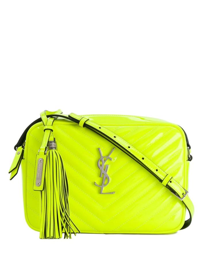 Saint Laurent Lou Camera Cross-body Bag - Yellow
