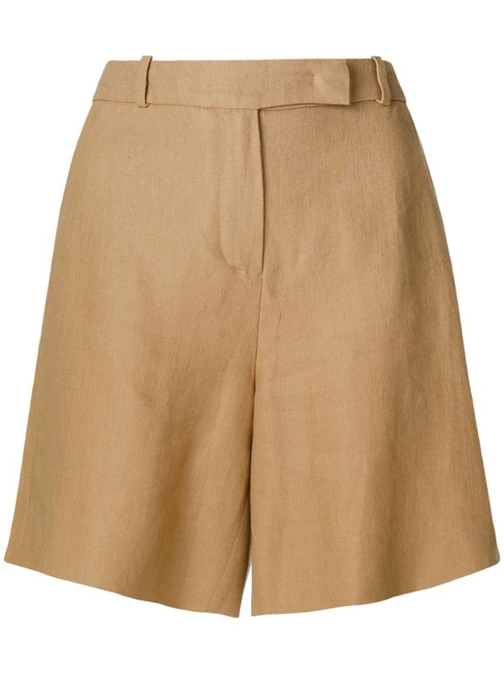 Loro Piana Plain Shorts - Brown