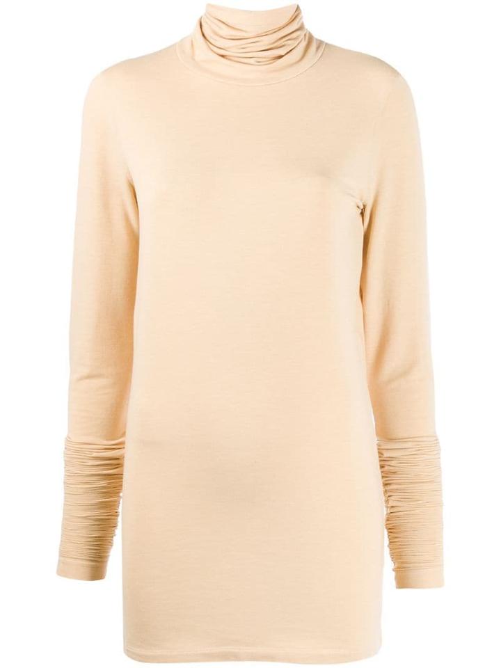 Lemaire Roll Neck Sweatshirt - Neutrals