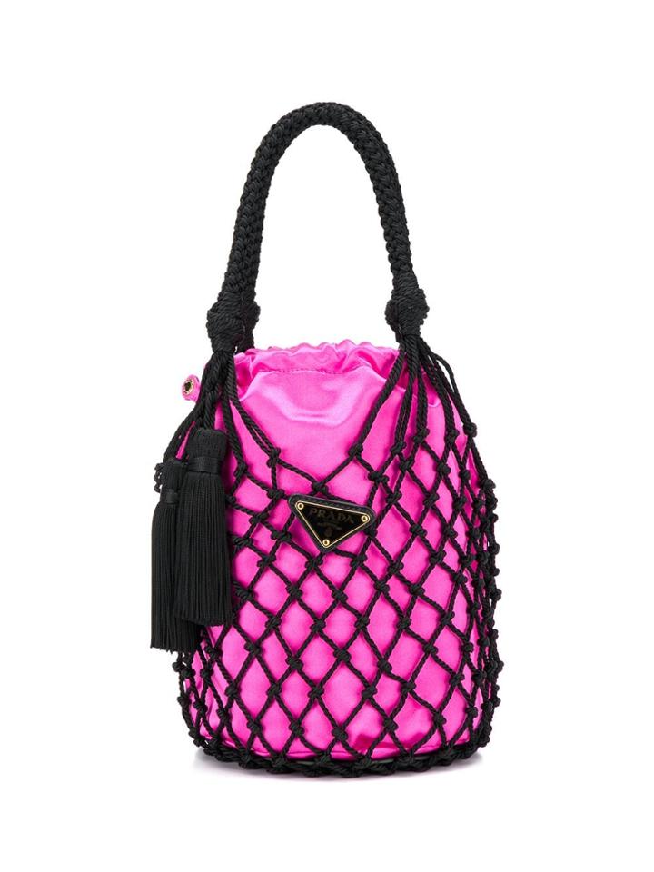 Prada Prada 1be025vooo2cjm F0ugk Fuxia-black - Pink