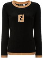 Fendi Pre-owned Long Sleeve Jumper - Black