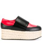 Marni Espadrille Platform Loafers - Black