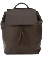 Mansur Gavriel Large Drawstring Backpack - Brown