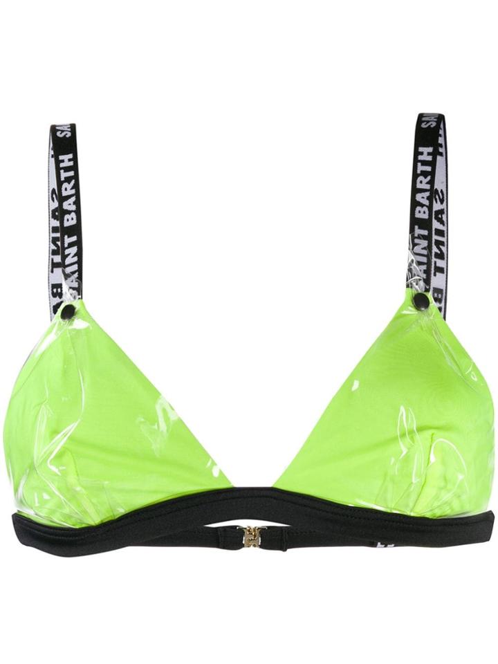 Mc2 Saint Barth Brooke Bikini Top - Yellow