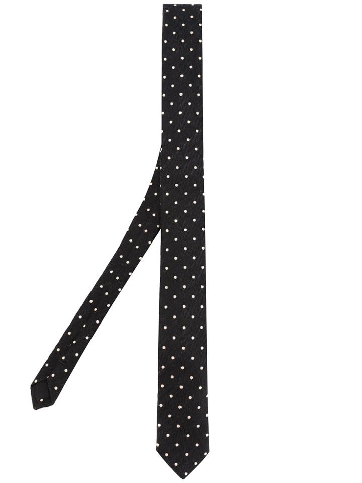 Saint Laurent Corbata Tie - Black