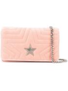 Stella Mccartney Star Patch Crossbody Bag - Pink