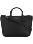 Furla Small Top Handle Tote, Women's, Black, Leather