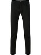Dolce & Gabbana Straight Leg Jeans, Men's, Size: 48, Black, Cotton/lyocell