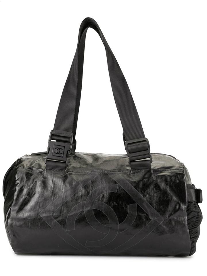 Chanel Vintage Sport Line Holdall - Black