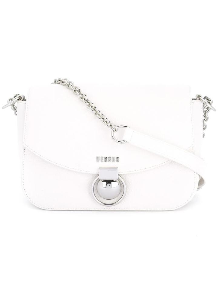 Versus Chain Strap Shoulder Bag, Women's, White