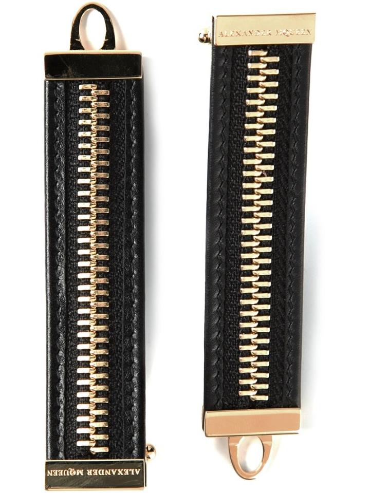 Alexander Mcqueen Zip Cufflinks