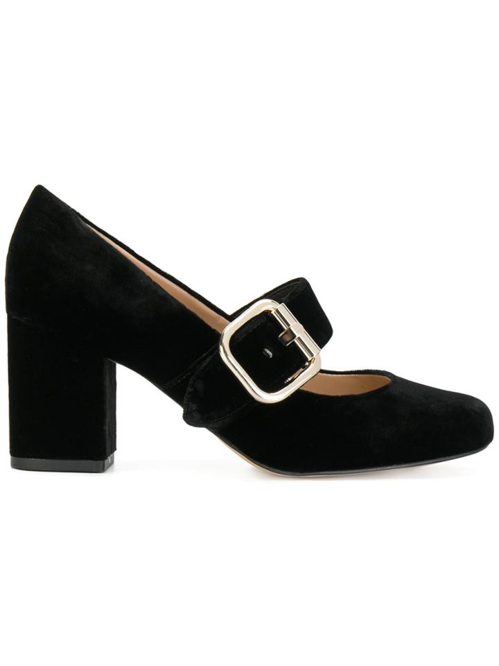 Sam Edelman Chessie Buckled Pumps - Black