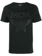 Mcm Logo Printed T-shirt - Black