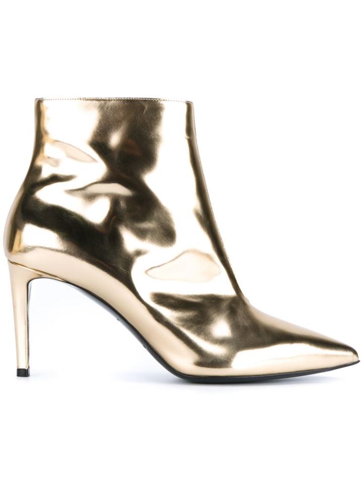 Balenciaga 'all Time Mirror Effect' Booties