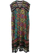 Carolina K Floral Print Maxi Dress - Multicolour