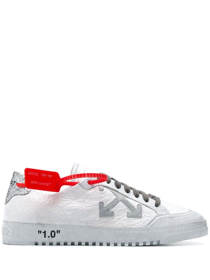 Off-white Cross Logo Sneakers