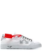 Off-white Cross Logo Sneakers