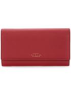 Smythson Conought Wallet - Red