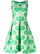 P.a.r.o.s.h. Jacquard Dress, Women's, Size: Medium, Green, Polyester/polyamide/silk/viscose