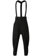 Lost & Found Ria Dunn Suspenders Track Pants, Men's, Size: Large, Black, Linen/flax/cotton