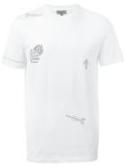Lanvin Arrow T-shirt, Men's, Size: Small, White, Cotton