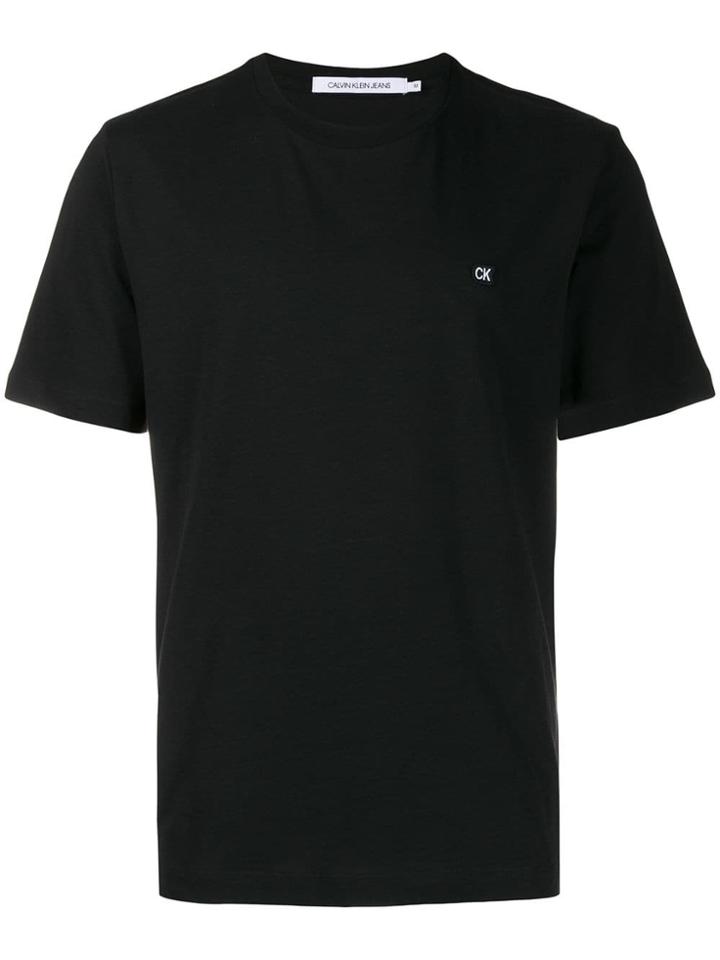 Calvin Klein Jeans Ck Badge T-shirt - Black