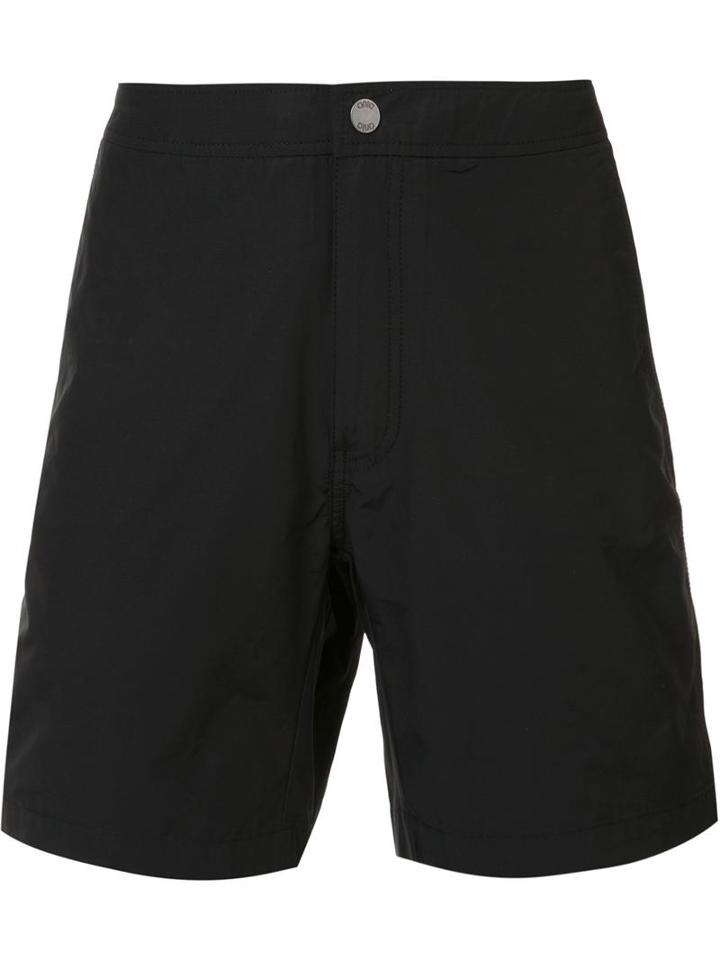 Onia 'calder' Swim Shorts, Men's, Size: 33, Black, Cotton/nylon