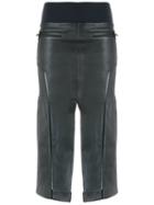 Andrea Bogosian - Leather Midi Skirt - Women - Leather - P, Black, Leather