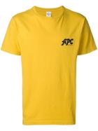 A.p.c. Logo Printed T-shirt - Yellow