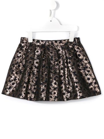 Hucklebones London Daisy Jacquard Skirt, Girl's, Size: 10 Yrs, Blue