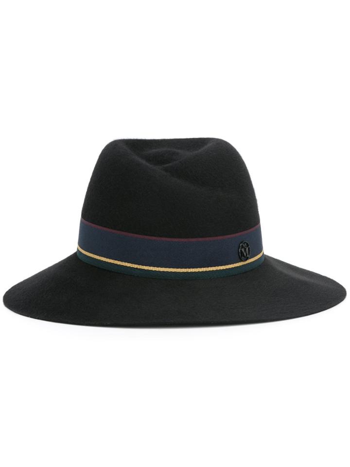 Maison Michel Fedora Hat - Blue